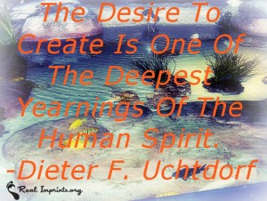 The desire to create