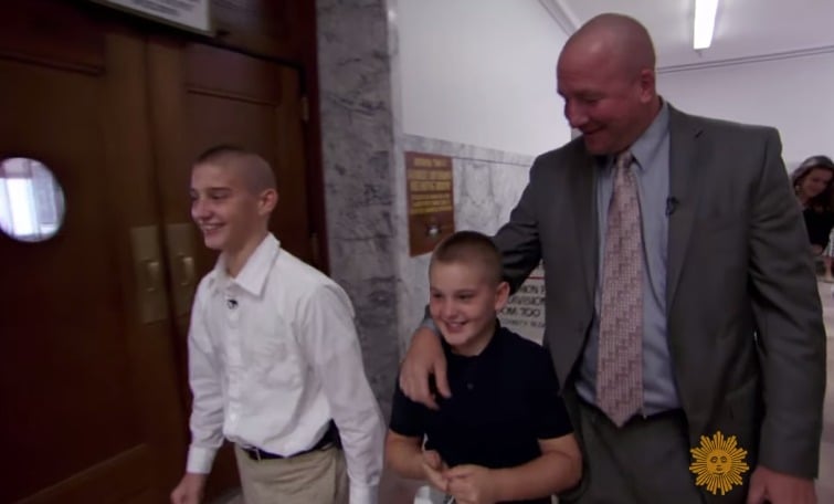 Detective with foster kids