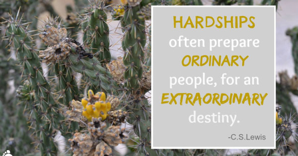 Hardships Prepare Ordinary People