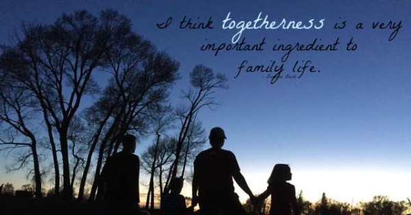 Togetherness in Family Life