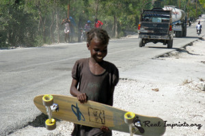 Girl in Haiti