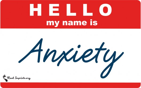 Hello my name is anxiety
